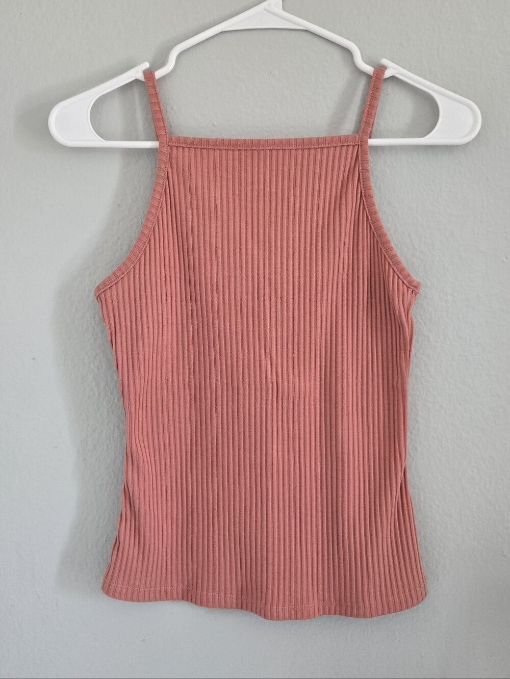 Rue21 Dusty Rose Ribbed Square Neck Cami